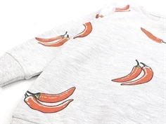 Name It light grey melange sweatshirt chili